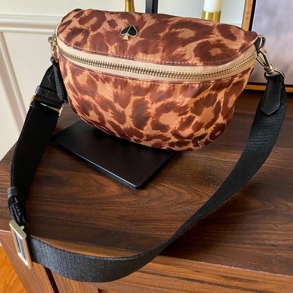 kate spade Handbags - Kate Spade ♠️ York Taylor Medium Belt Bag in Cheetah